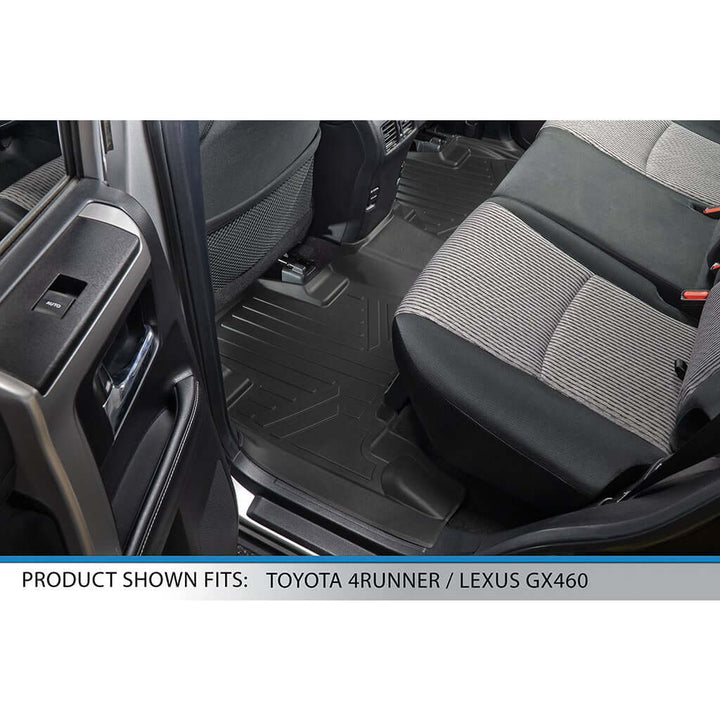 SMARTLINER Custom Fit Floor Liners fits 2013-2024 Toyota 4Runner (5 Passenger without Sliding Rear Tray)