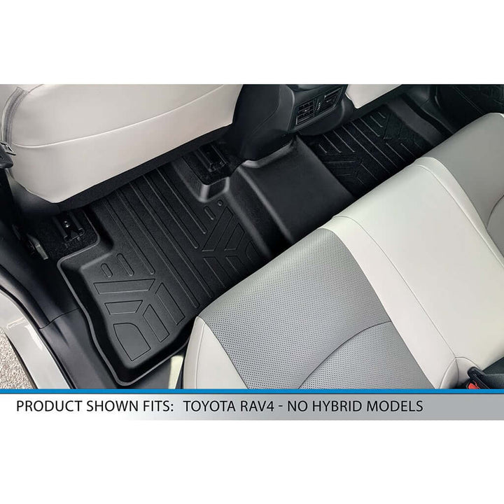 SMARTLINER Custom Fit Floor Liners fits 2019+ Toyota RAV4 (No Hybrid Models)