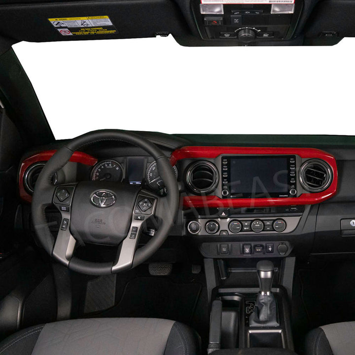 ABS Center Console Dashboard Trim Cover | TACOMABEAST Fits 2016-2023 Toyota Tacoma