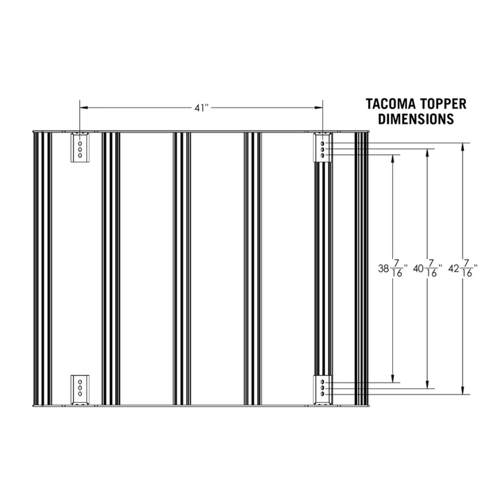 Bed Rack - DRIFTR Topper Fits 2005+ Toyota Tacoma