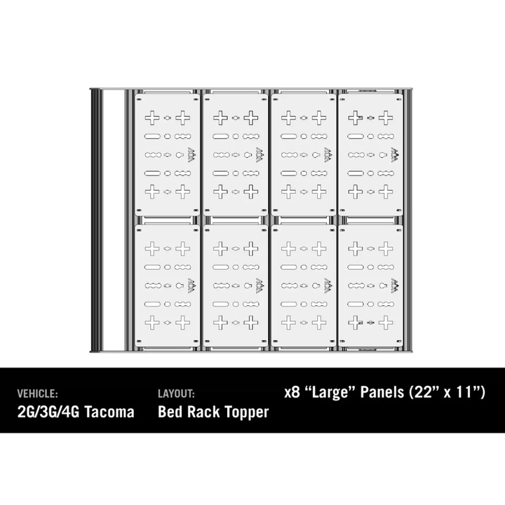 Bed Rack - DRIFTR Topper Fits 2005+ Toyota Tacoma