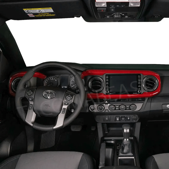 ABS Center Console Dashboard Trim Cover | TACOMABEAST Fits 2016-2023 Toyota Tacoma