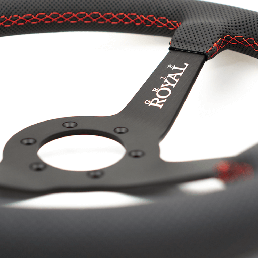 Brute – 350mm Steering Wheel – Leather