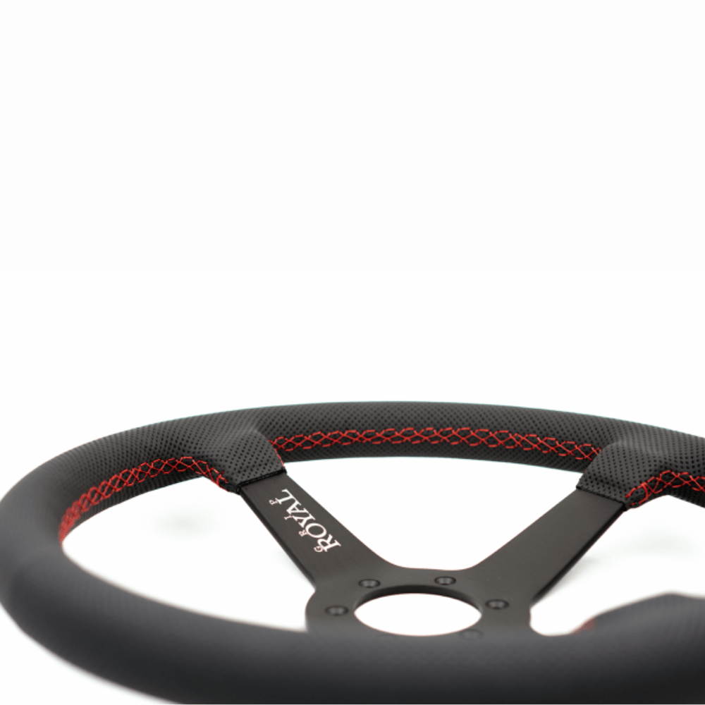 Brute – 350mm Steering Wheel – Leather