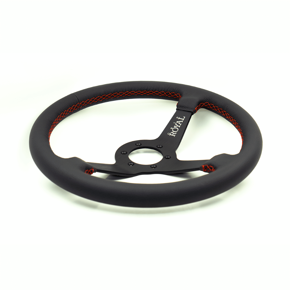Brute – 350mm Steering Wheel – Leather