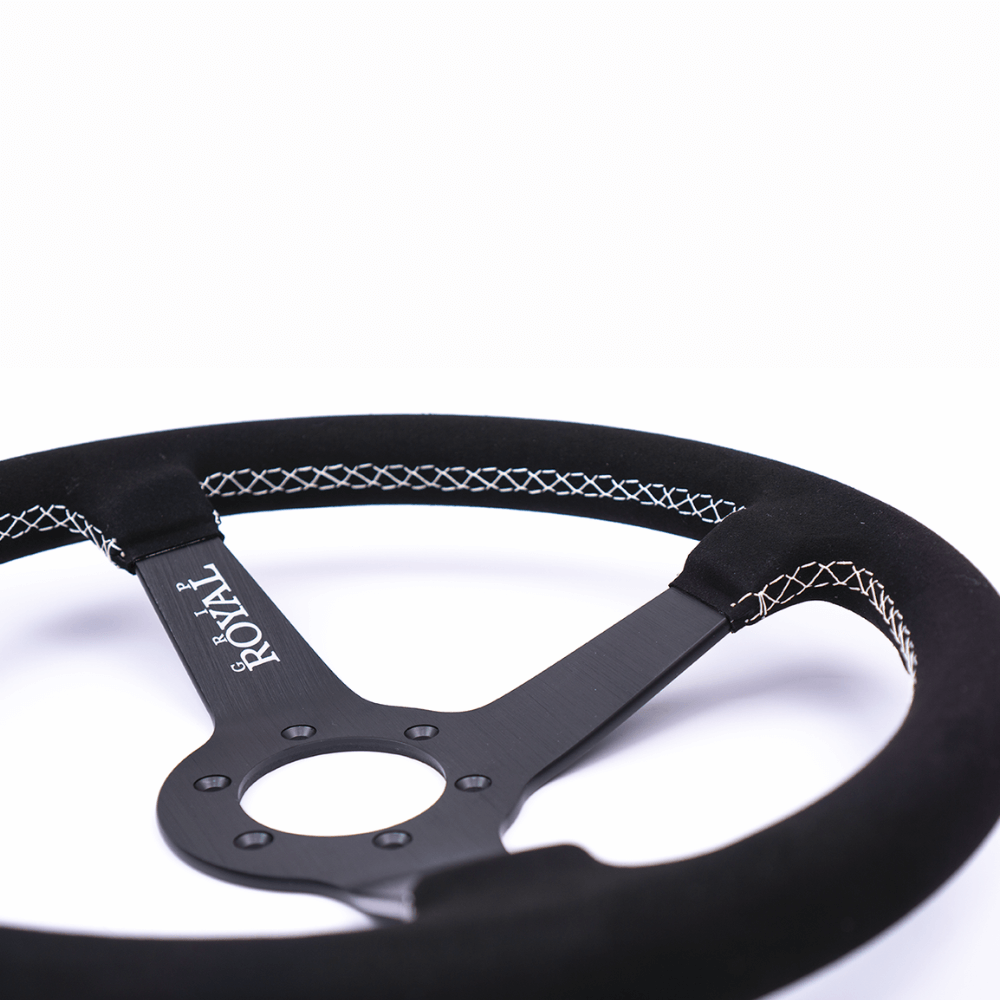 Brute – 350mm Steering Wheel – Suede