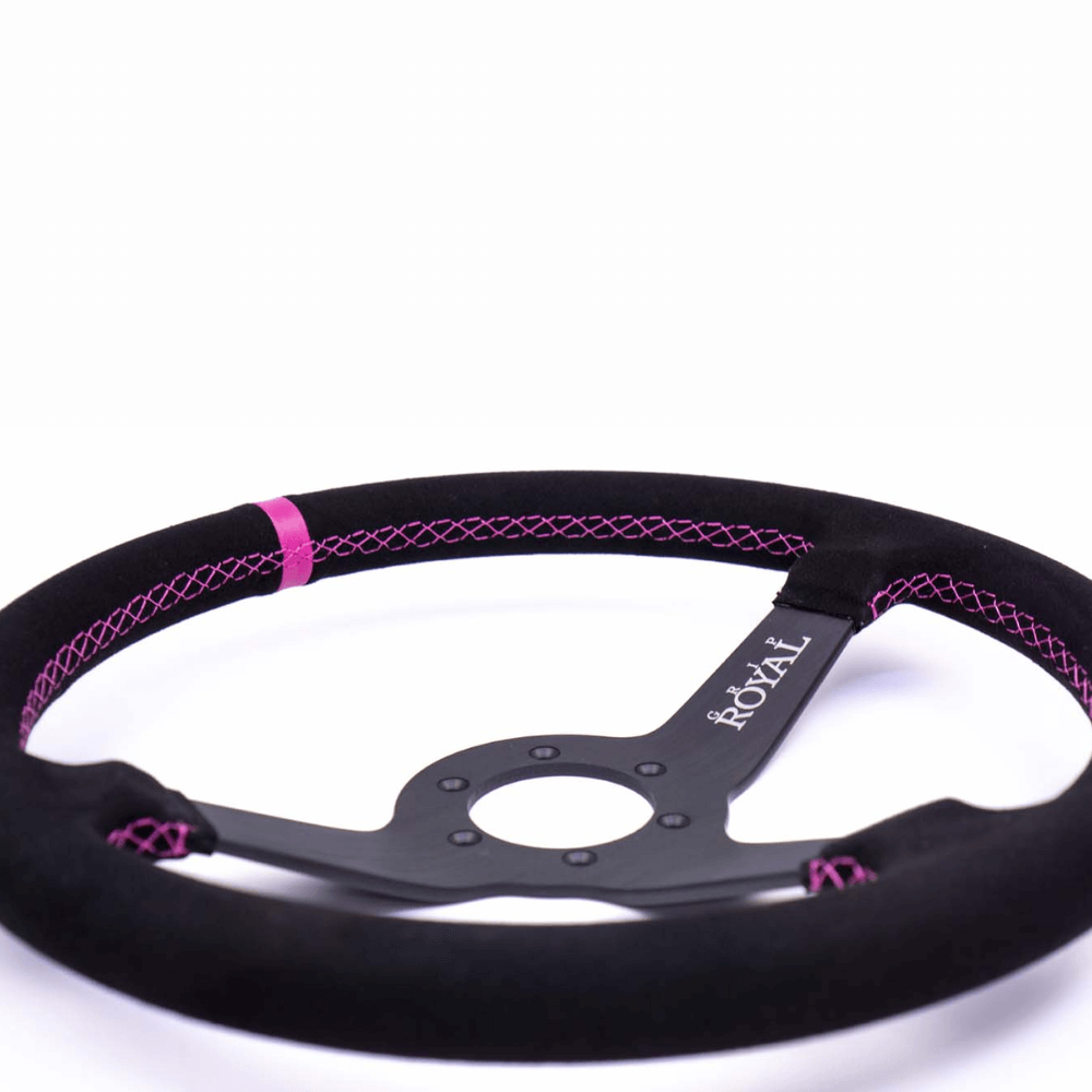 Brute – 350mm Steering Wheel – Suede