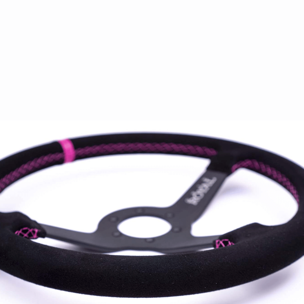 Brute – 350mm Steering Wheel – Suede
