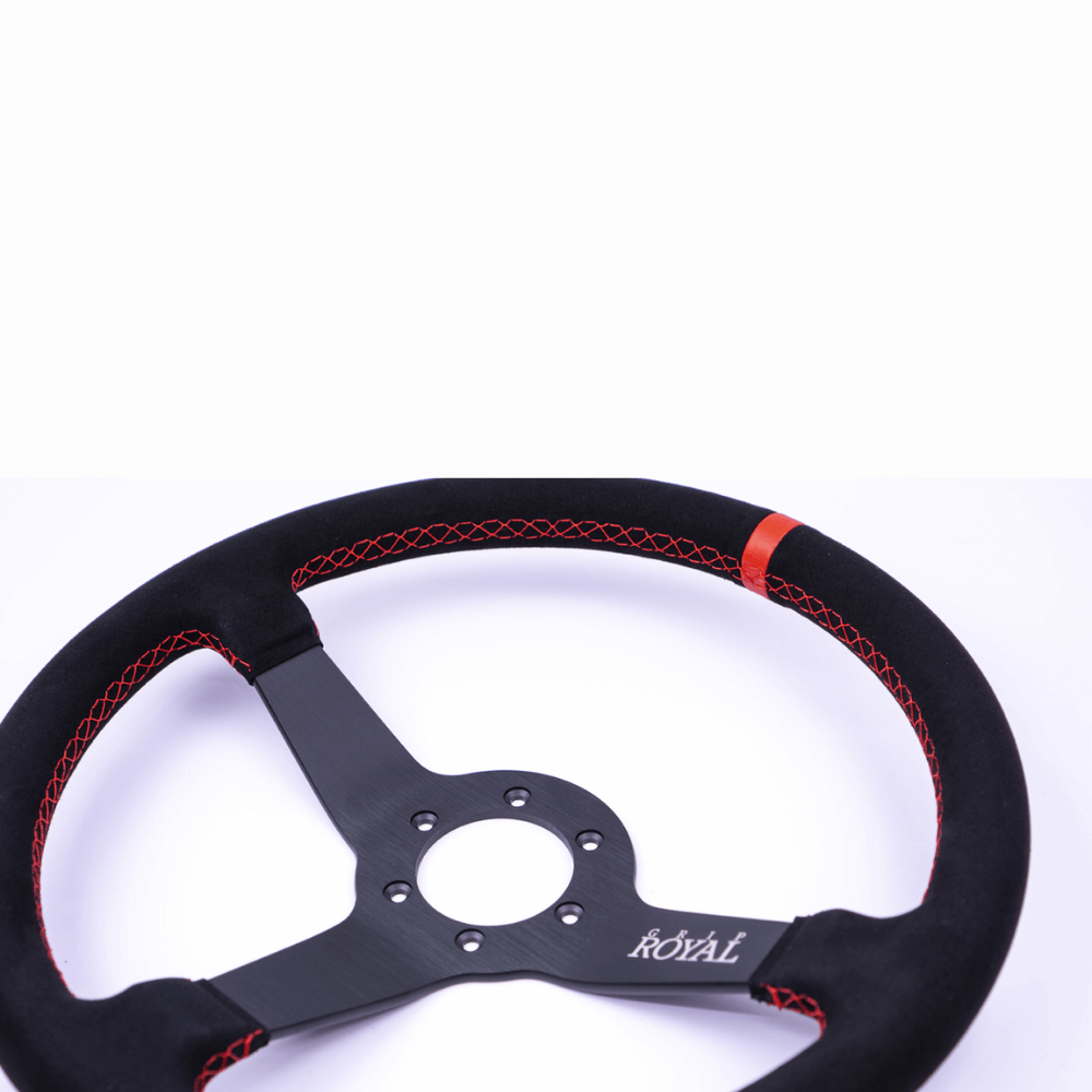 Brute – 350mm Steering Wheel – Suede