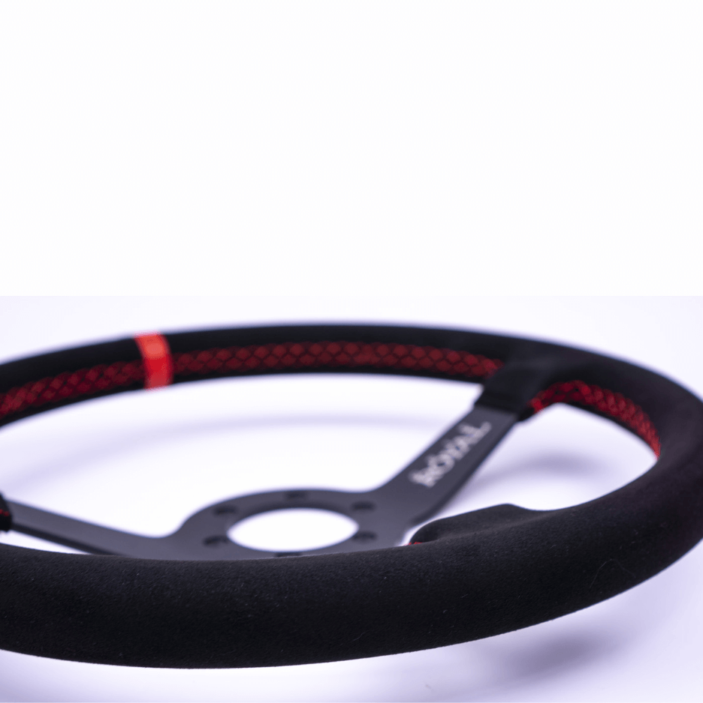 Brute – 350mm Steering Wheel – Suede