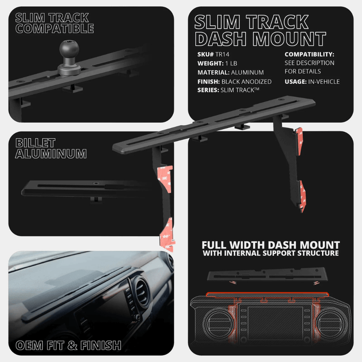 Build Your Own TRAXX Accessory Mount fits 2016-2023 Toyota Tacoma