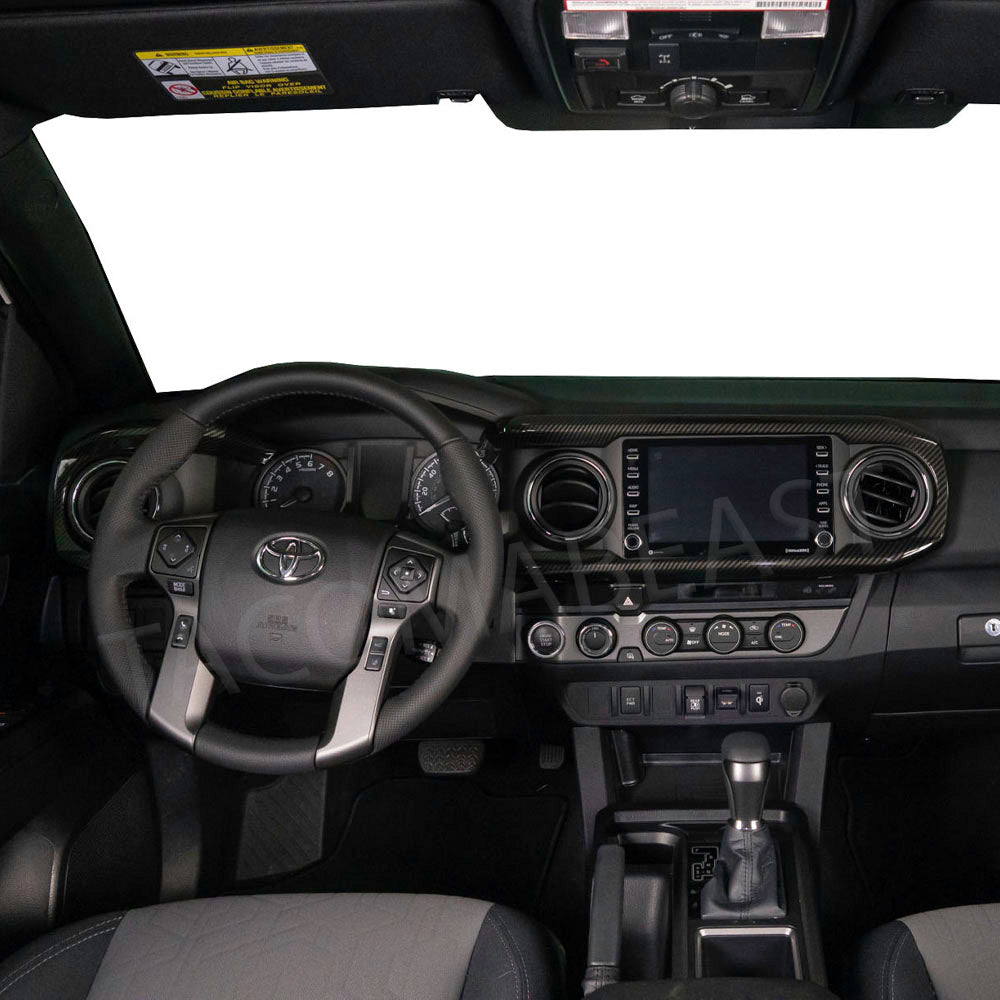 ABS Center Console Dashboard Trim Cover | TACOMABEAST Fits 2016-2023 Toyota Tacoma