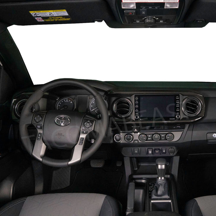 ABS Center Console Dashboard Trim Cover | TACOMABEAST Fits 2016-2023 Toyota Tacoma