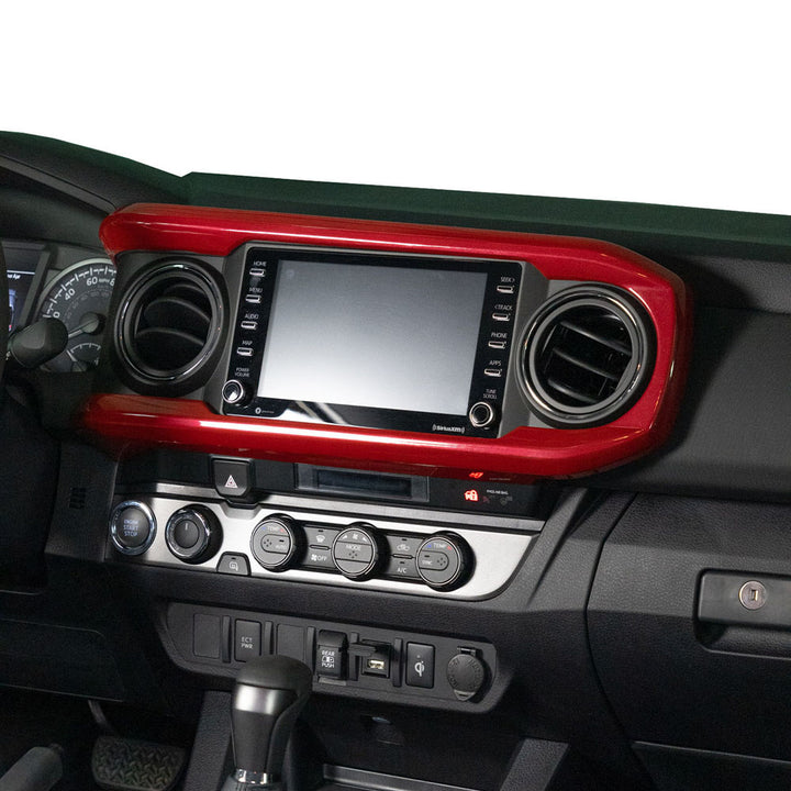 ABS Center Console Dashboard Trim Cover | TACOMABEAST Fits 2016-2023 Toyota Tacoma