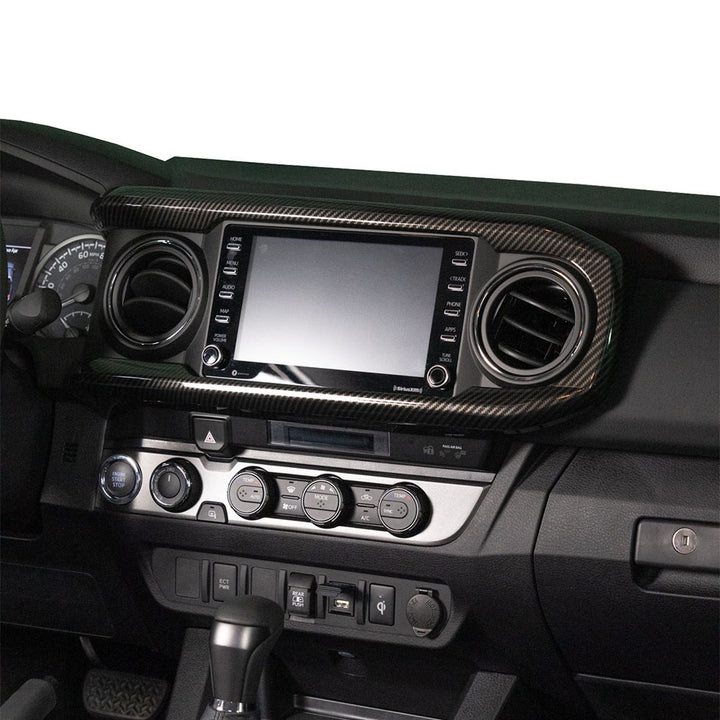 ABS Center Console Dashboard Trim Cover | TACOMABEAST Fits 2016-2023 Toyota Tacoma