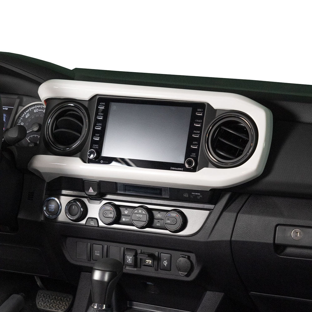 ABS Center Console Dashboard Trim Cover | TACOMABEAST Fits 2016-2023 Toyota Tacoma