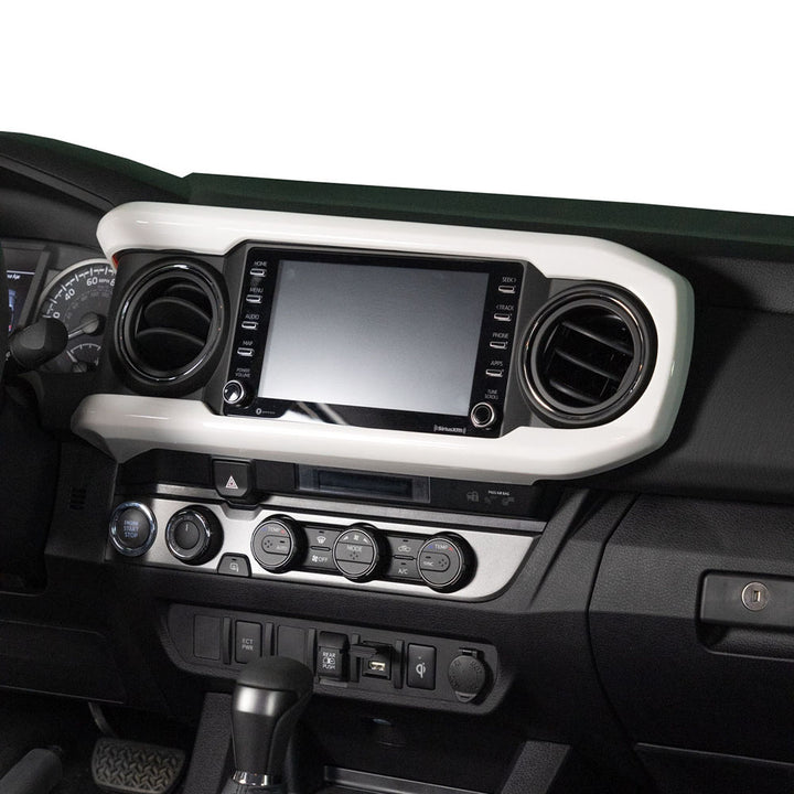 ABS Center Console Dashboard Trim Cover | TACOMABEAST Fits 2016-2023 Toyota Tacoma