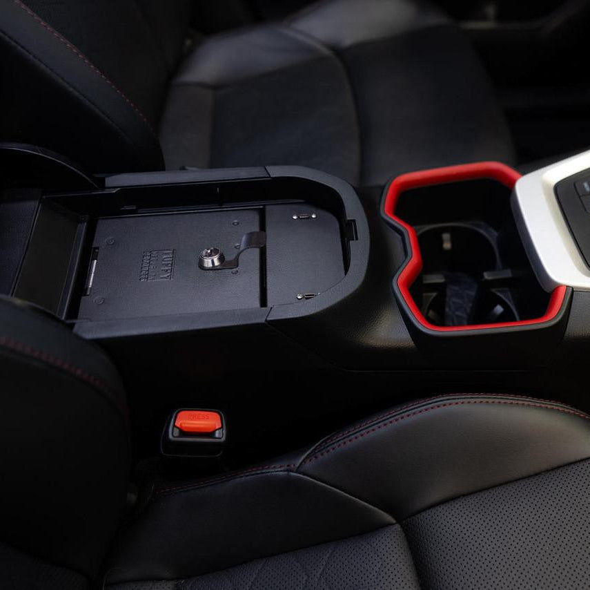 Center Console Security Safe Fits 2019-2025 Toyota RAV4
