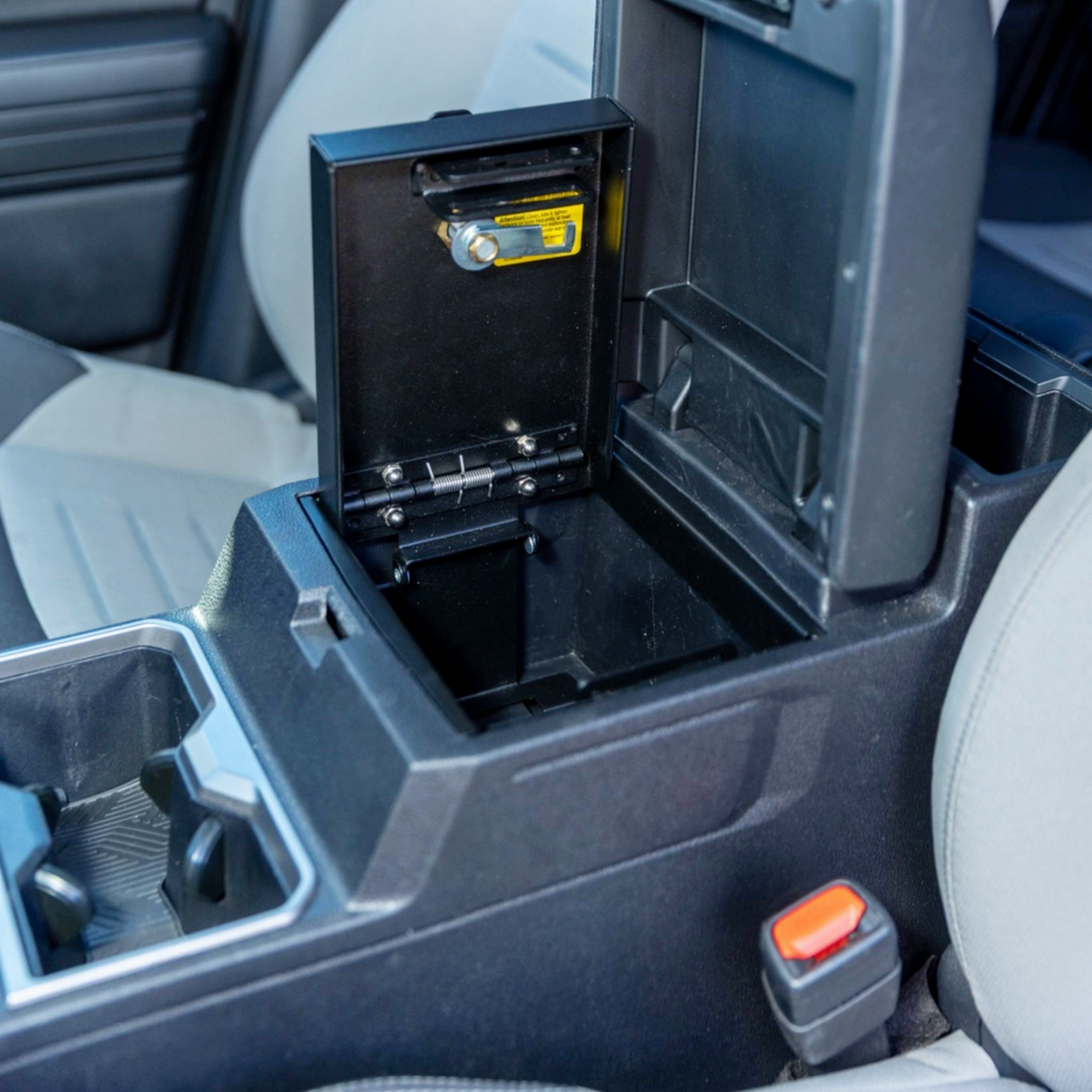 Center Console Security Safe Fits 2024+ Toyota Tacoma