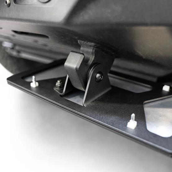 Clevis Mounted License Plate Bracket