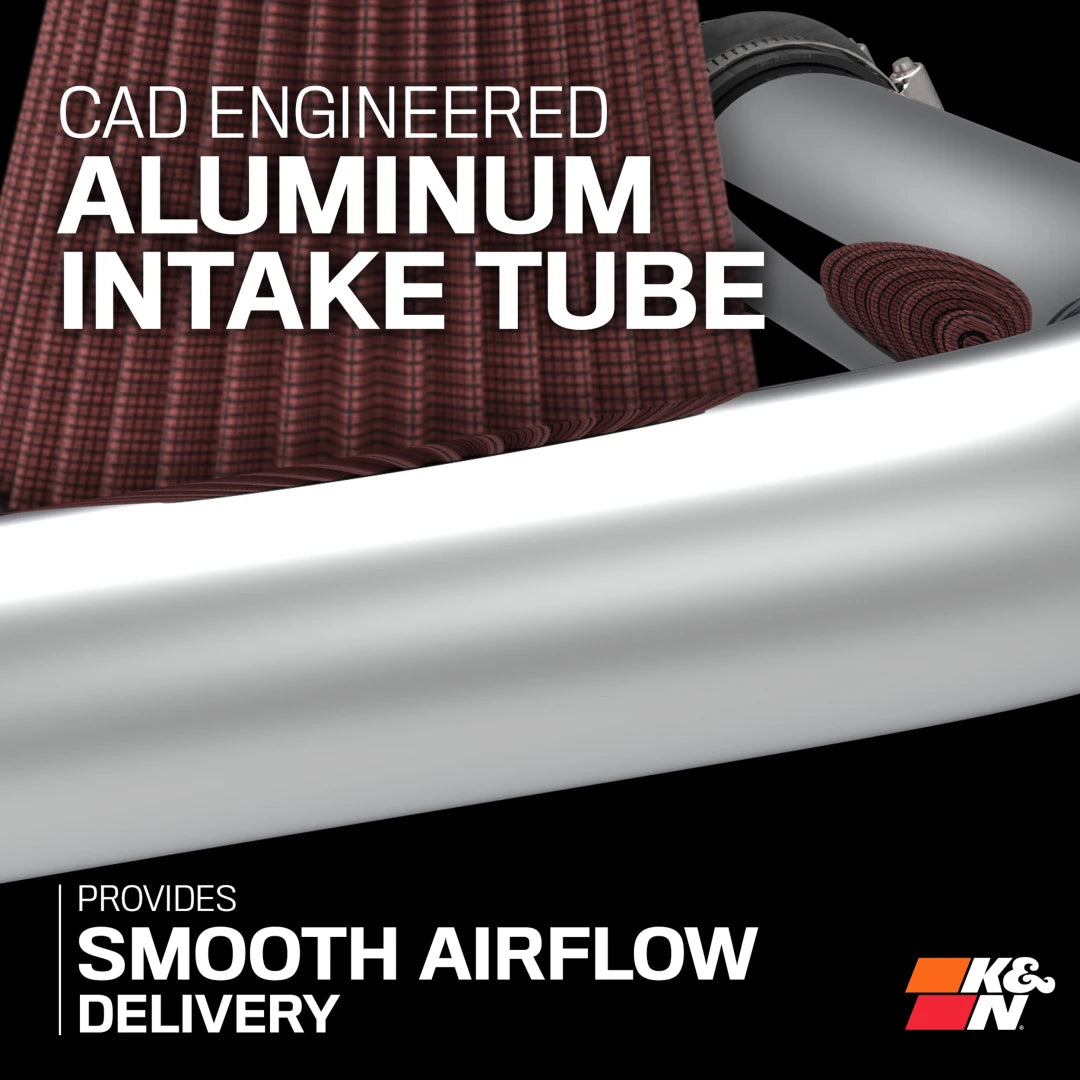 Cold Air Intake - High-flow, Aluminum Tube fits 2012-2015 TOYOTA TACOMA V6-4.0L