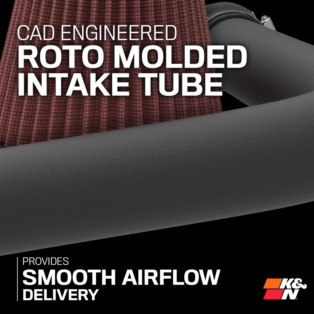 Cold Air Intake - High-flow, Roto-Mold Tube - Fits 2005-2023 Toyota Tacoma L4-2.7L