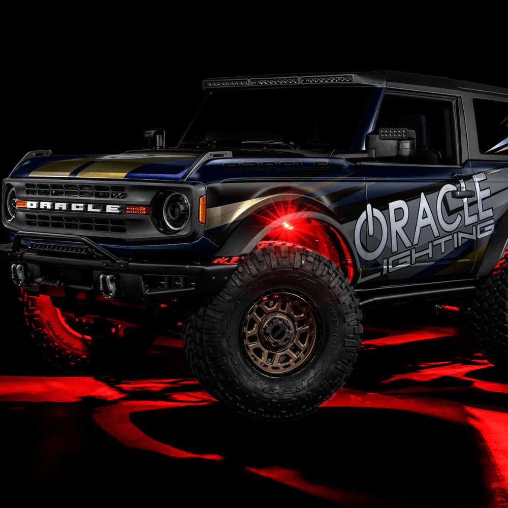 ColorSHIFT RGB+W Underbody Wheel Well Rock Light Kit