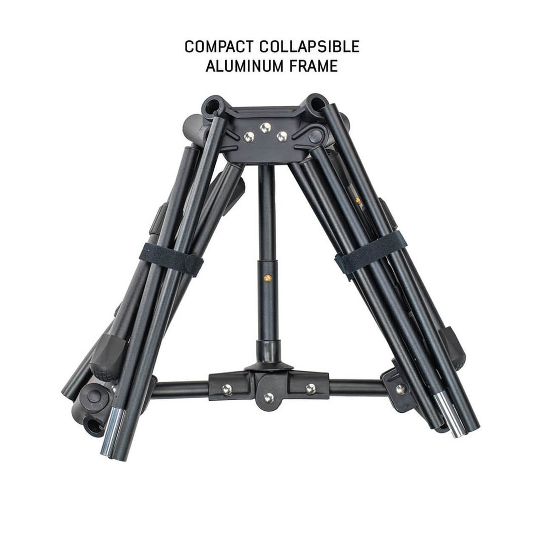Compact Camping Chair with Collapsible Aluminum Frame