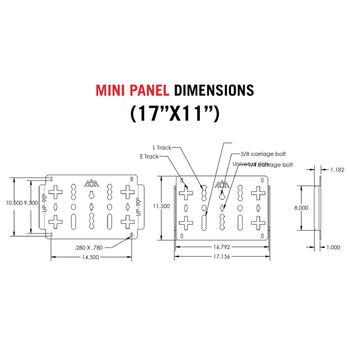 DRIFTR Roof Rack Deck Accessory Panels