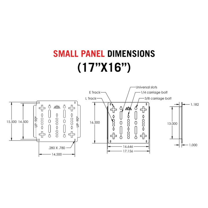 DRIFTR Roof Rack Deck Accessory Panels