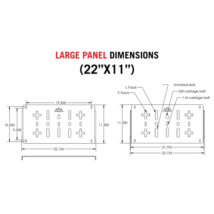 DRIFTR Roof Rack Deck Accessory Panels