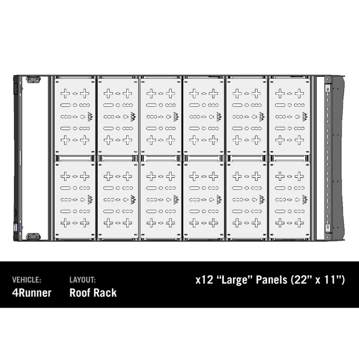 DRIFTR Roof Rack Deck Accessory Panels