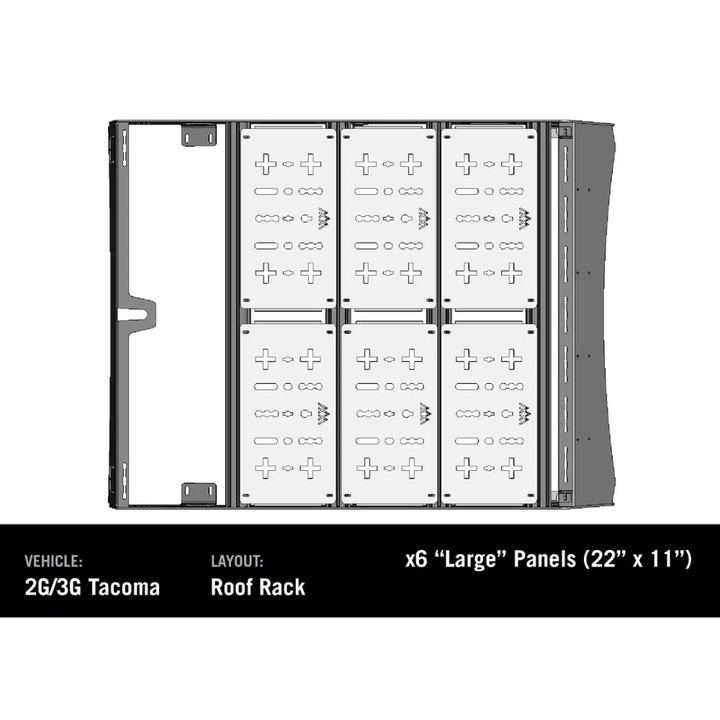 DRIFTR Roof Rack Deck Accessory Panels