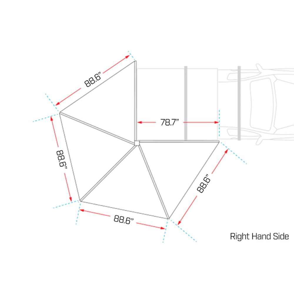 DeltaWing 270° Awning