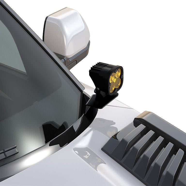 Ditch Mount A-Pillar Light Brackets for 2025+ Toyota 4Runner 23+ Sequoia 22+ Tundra