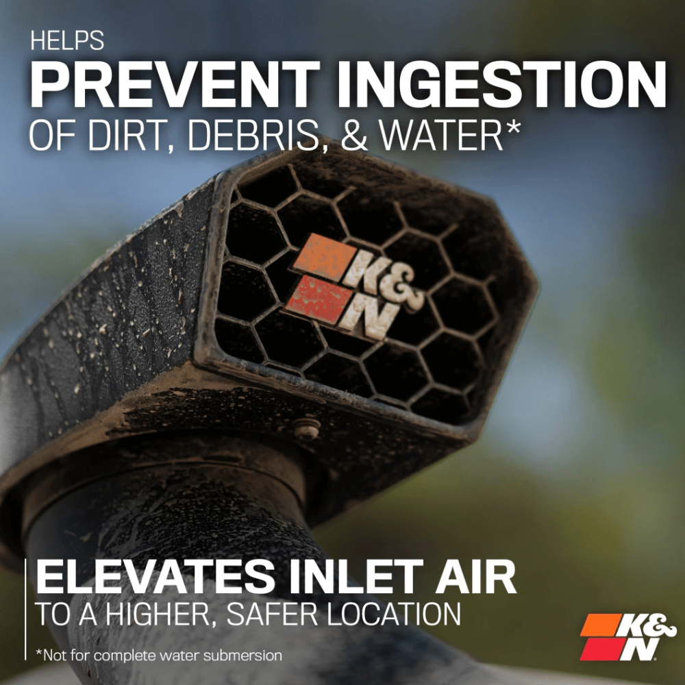 Elevated Intake Kit (Snorkel) Fits 2010-2024 Toyota 4Runner V6-4.0L