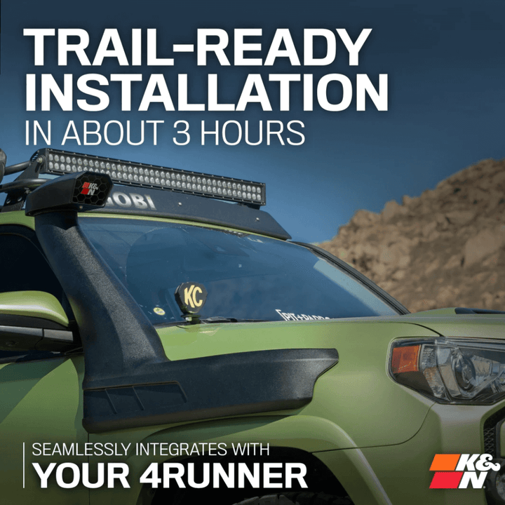 Elevated Intake Kit (Snorkel) Fits 2010-2024 Toyota 4Runner V6-4.0L