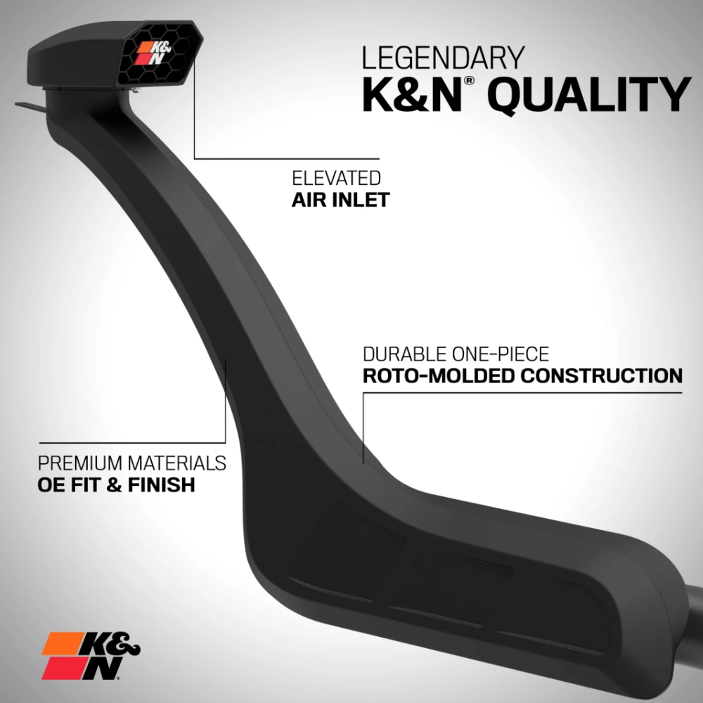 Elevated Intake Kit (Snorkel) Fits 2016-2023 Toyota Tacoma V6-3.5L