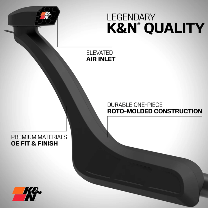 Elevated Intake Kit (Snorkel) Fits 2016-2023 Toyota Tacoma V6-3.5L