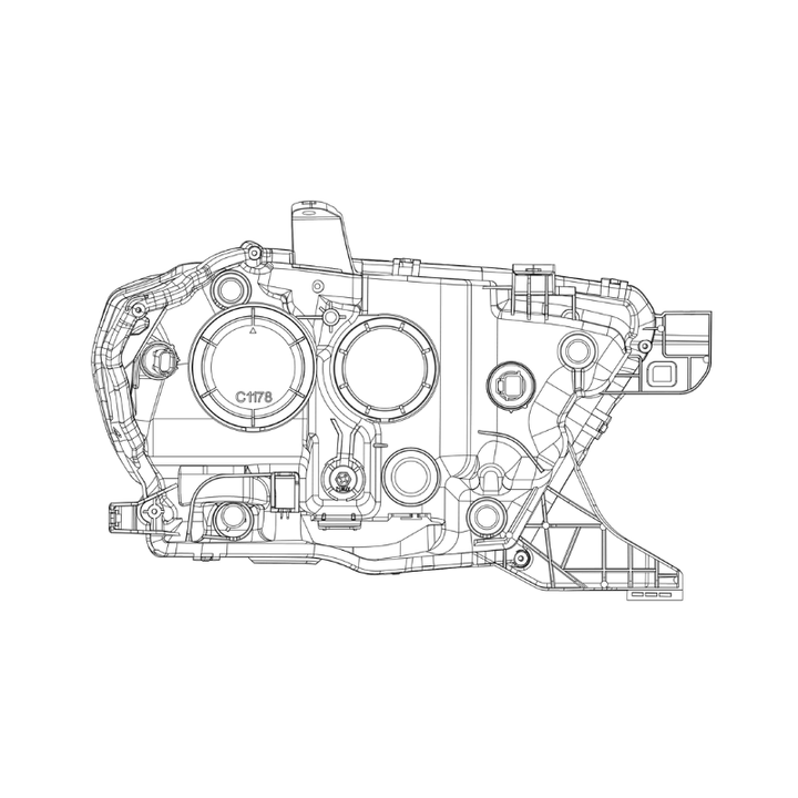 Exclusive 2016-2022 Toyota Tacoma LED Projector Headlights - LUXX Series