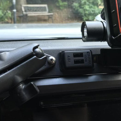 USB Powered Accessory Mount (3TPAM) Fits 2016-2023 Toyota Tacoma