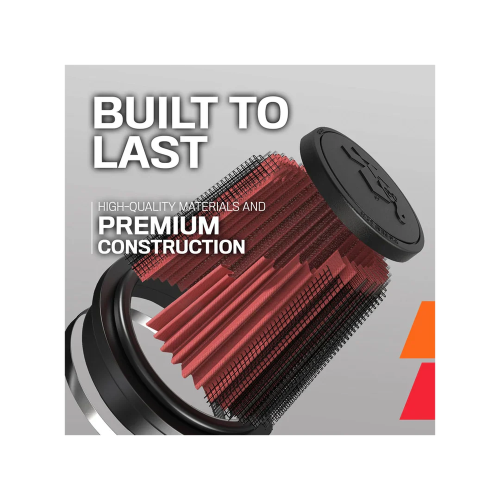 Extreme Duty High-Flow Universal Off-Road Air Filter - 6"FLG, 7-1/2"B, 4-1/2"T, 6"H