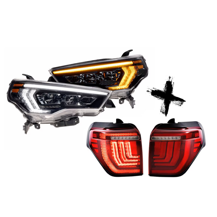 Headlights & Tail Lights XB EVO HYBRID COMBO (2014-2024 4Runner)