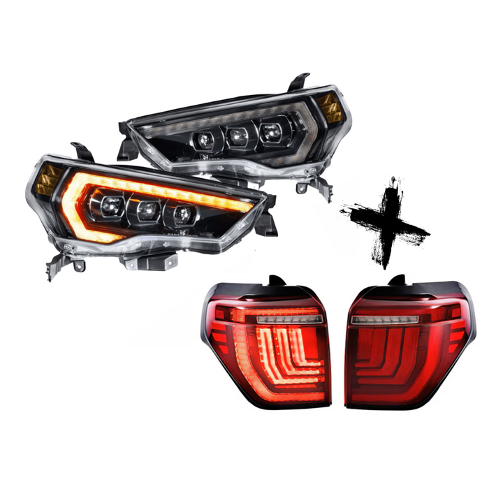 Headlights & Tail Lights XB EVO COMBO (2014-2024 4Runner)