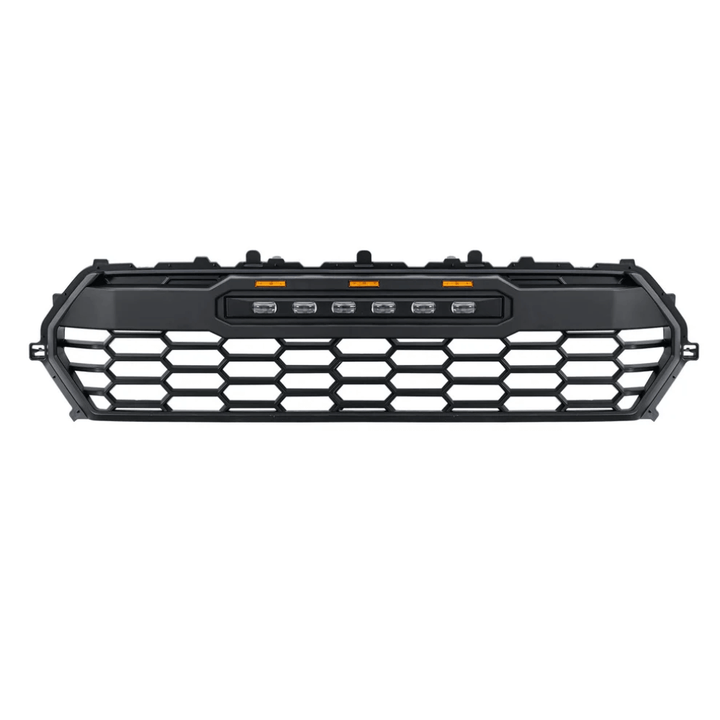 Front Grille W/ Off-Road Lights - Matte Black For 2024+ Toyota Tacoma