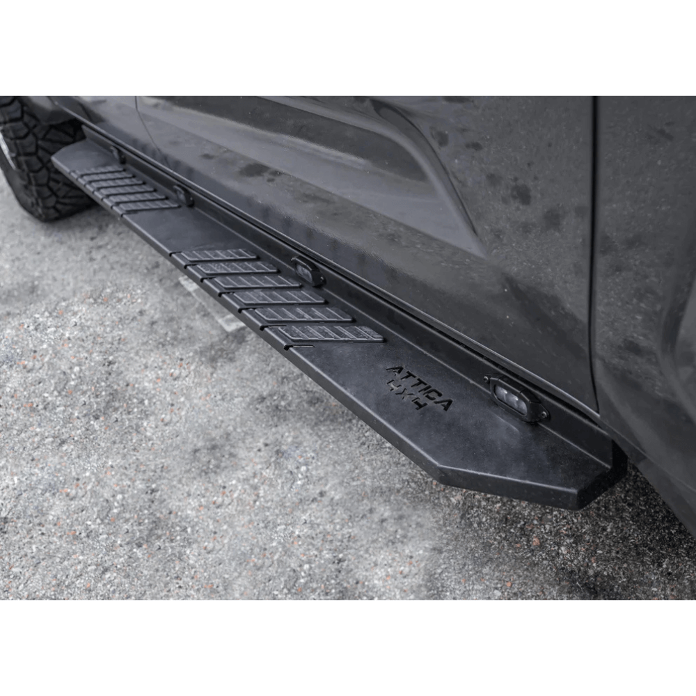 Frontier Series Running Boards Fits 2022+ Toyota Tundra Crew Max