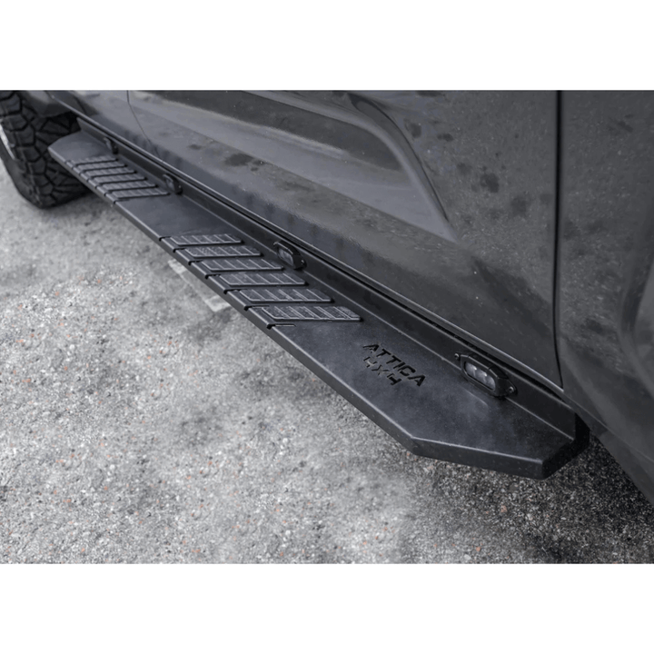 Frontier Series Running Boards Fits 2022+ Toyota Tundra Crew Max