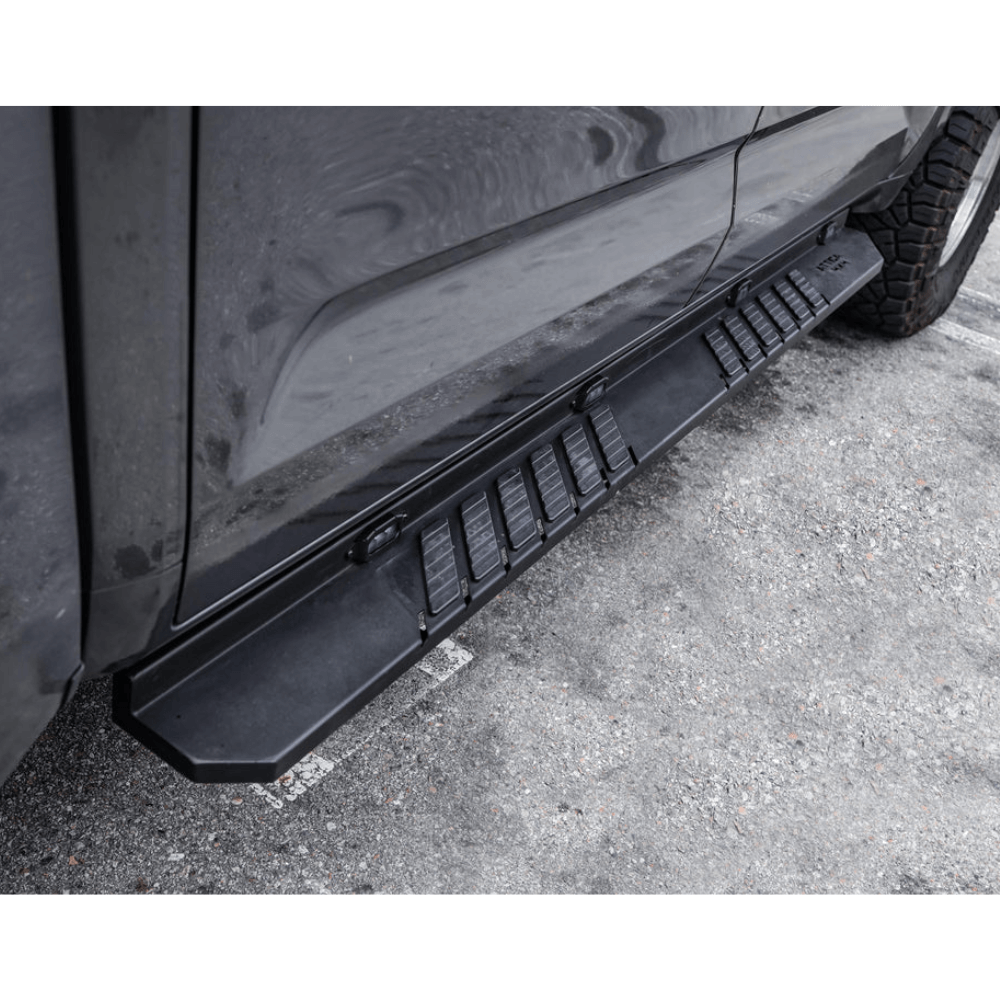 Frontier Series Running Boards Fits 2022+ Toyota Tundra Crew Max