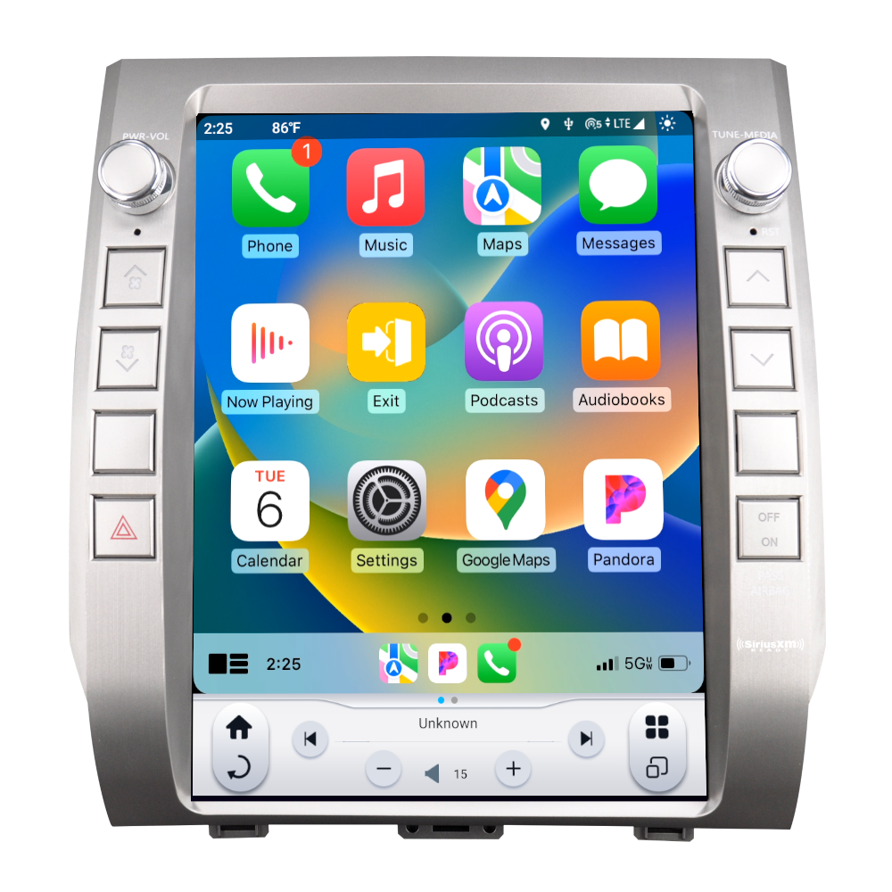 Generation 6 T-Style Radio Fits 2014-2021 Toyota Tundra