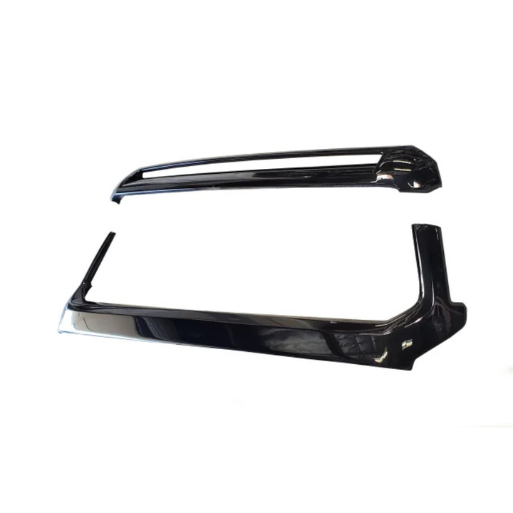 Grille Surround and Hood Bulge Overlay - Chrome Delete Kit Fits 2014-2021 Toyota Tundra